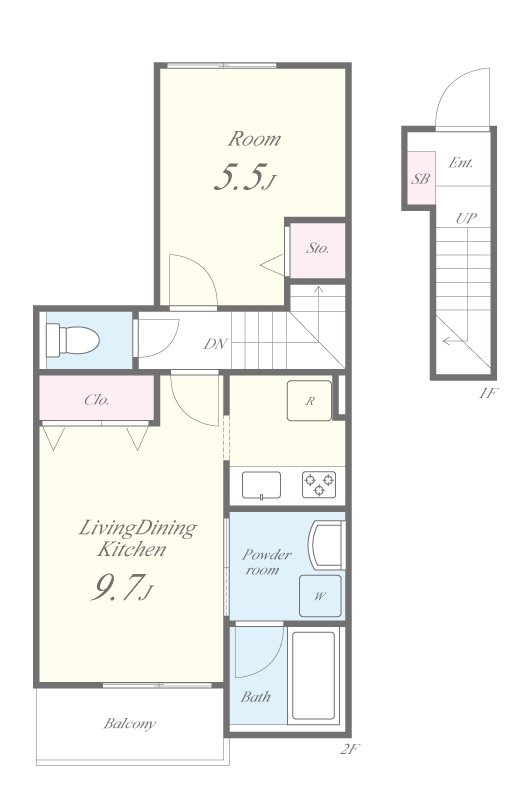 ワイズコート(下京区) 間取り図