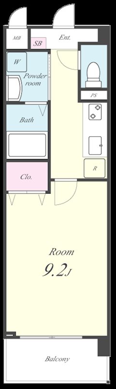 チェリッシュハイム 間取り図