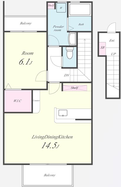 サンストリーム 間取り図