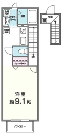 ヴェルドミール園田 221号室 間取り