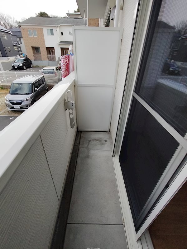 アルミック山荘(B棟) ベランダ