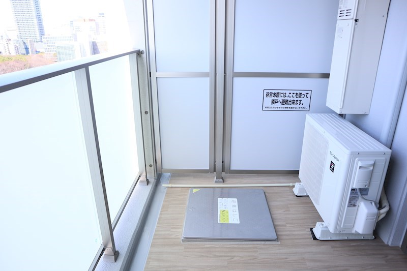 プレミアムコート大須 ベランダ