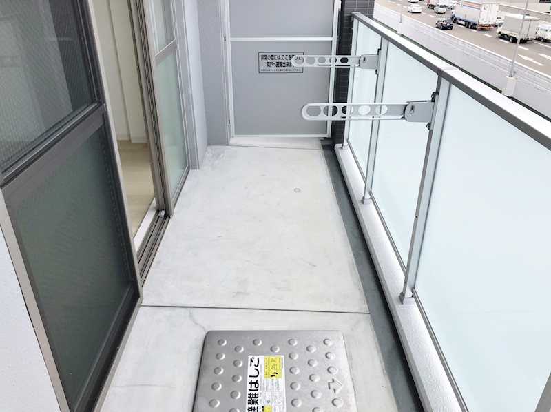 スプリームヒルズ鶴舞 ベランダ