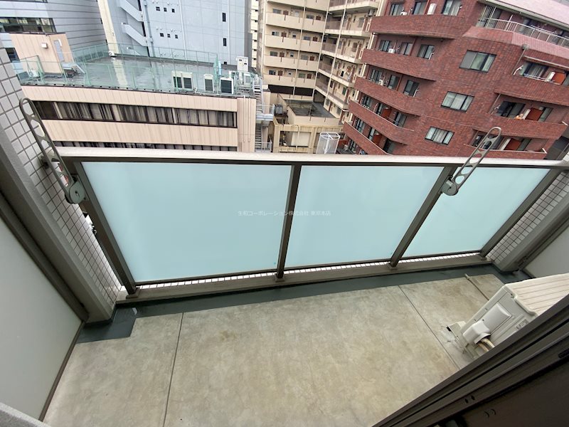 サンライズ レジデンス ベランダ