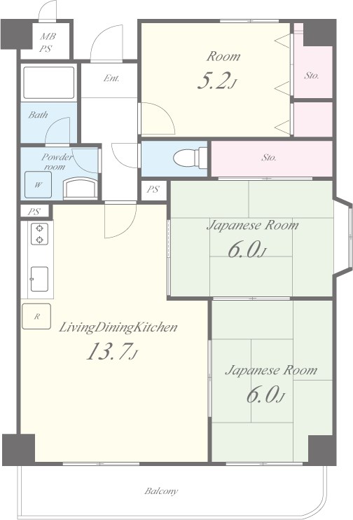 ラピート15 間取り図