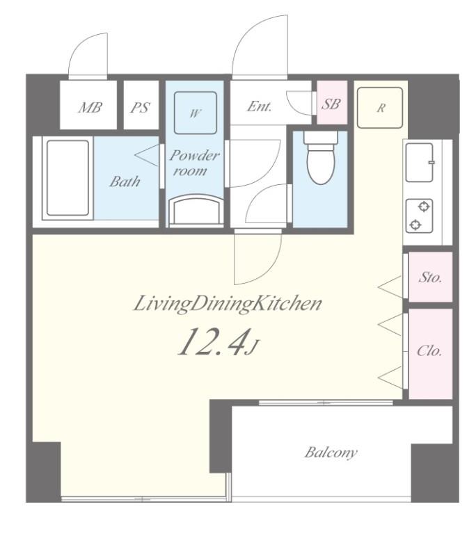 ラヴィン 間取り図