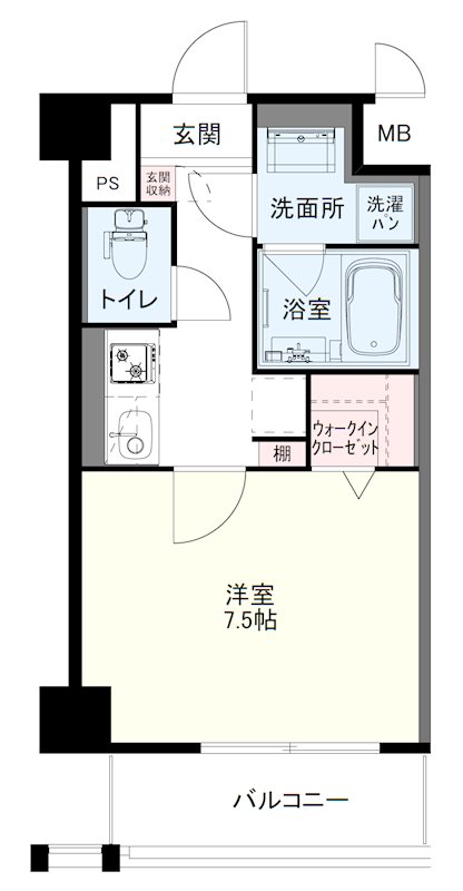 AZURE京口 間取り図