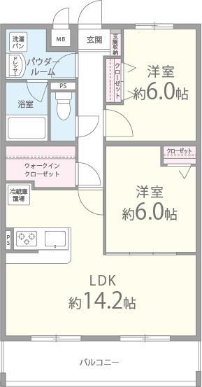 サンヴィラ24 間取り図