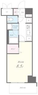 ボナール白山 間取り図