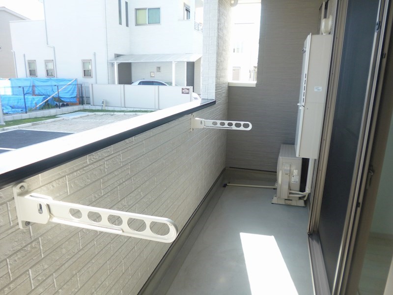 ドミソレイユⅡ ベランダ