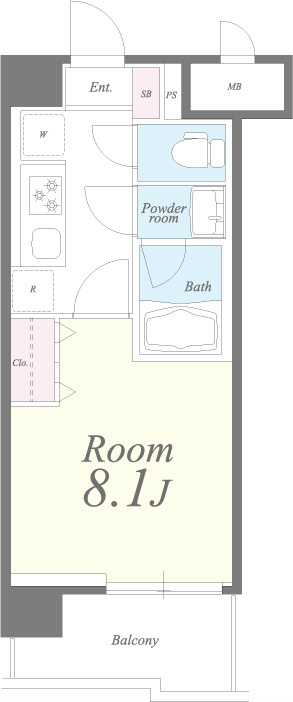 グランデ パッショーネ 間取り図