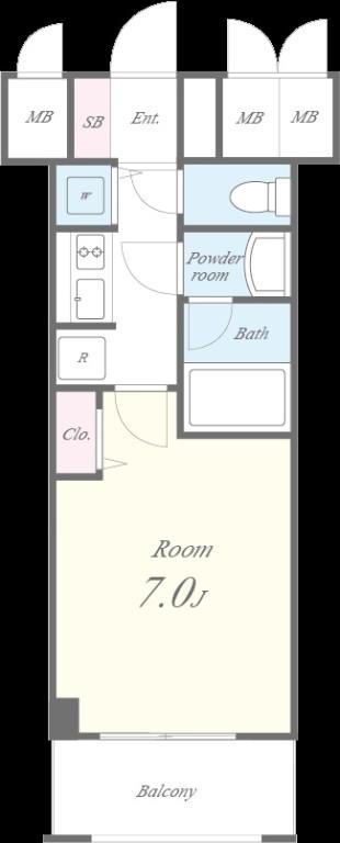 セイワパレス丸の内駅前プレミア 間取り図