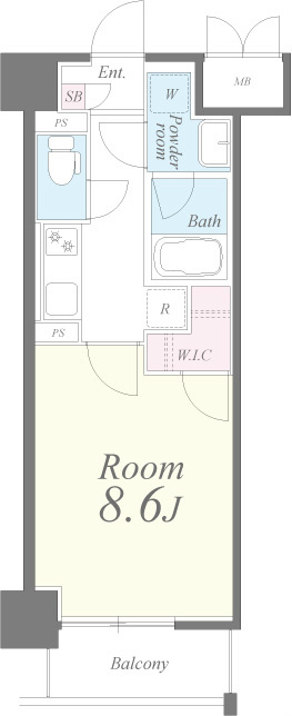 グランドコスモス 間取り図