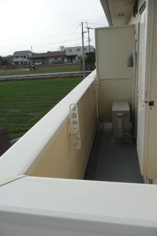 グランデール ベランダ