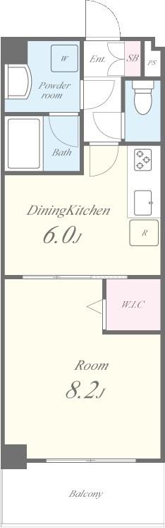 サニーデ K 間取り図