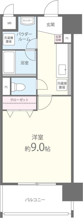 エトワールフィラント 間取り図
