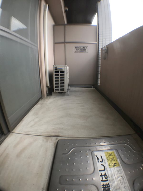 コンフォート宮町 ベランダ