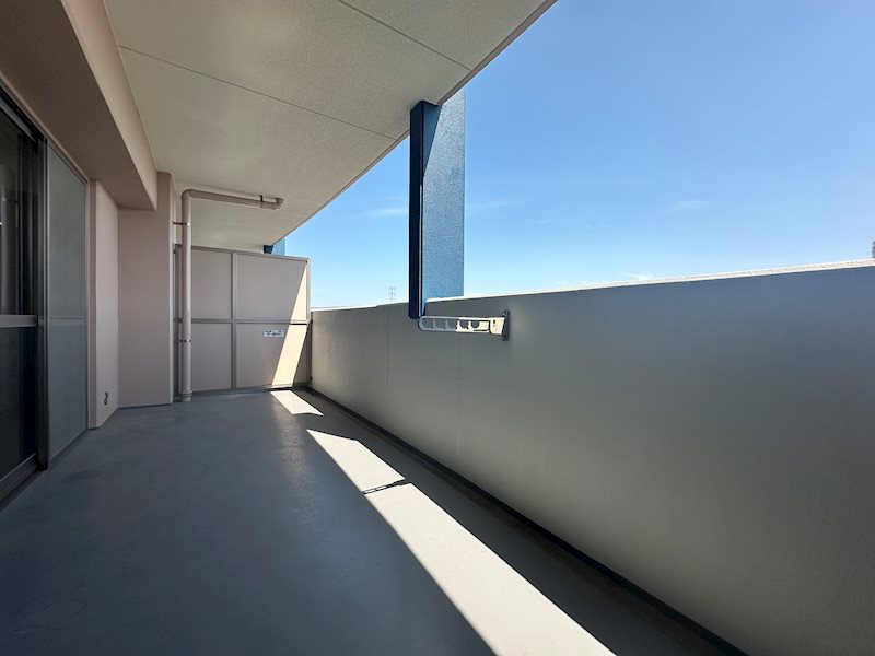 ヴィラ安堂寺Ⅱ ベランダ