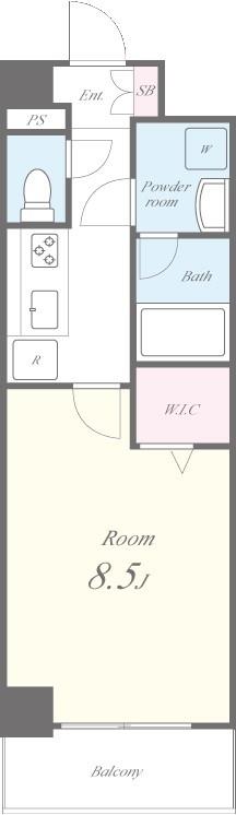 ディ・アミカル 間取り図