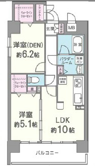 ﾙﾐｴｰﾙ北梅田 503号室 間取り