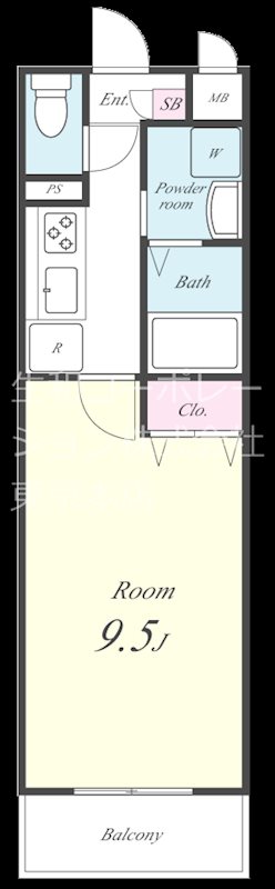 ブリーズ北沢 間取り図