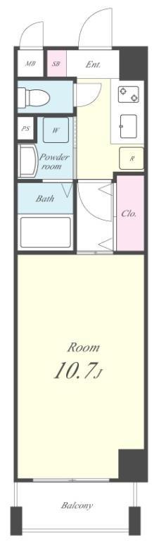 ラ・ヴェルジェ 間取り図