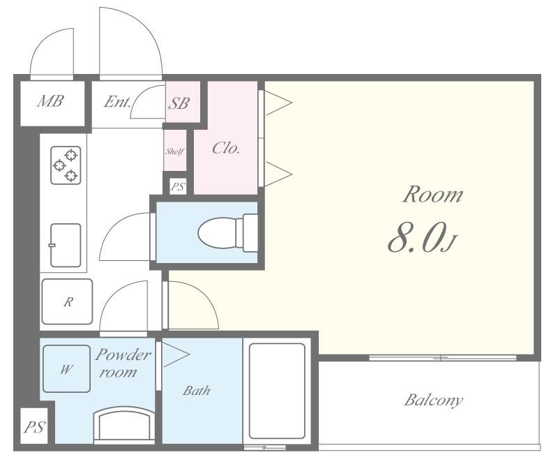アーバンエムズ 間取り図
