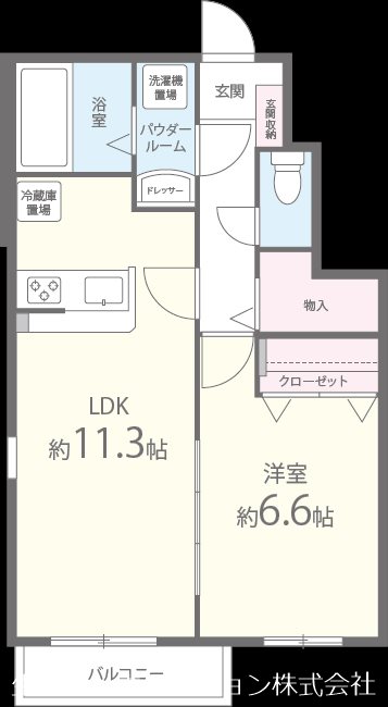 ディアプレステージ豊田 間取り図