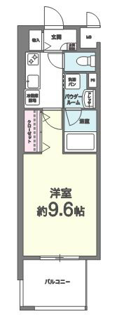 ヘスティア神戸 間取り図