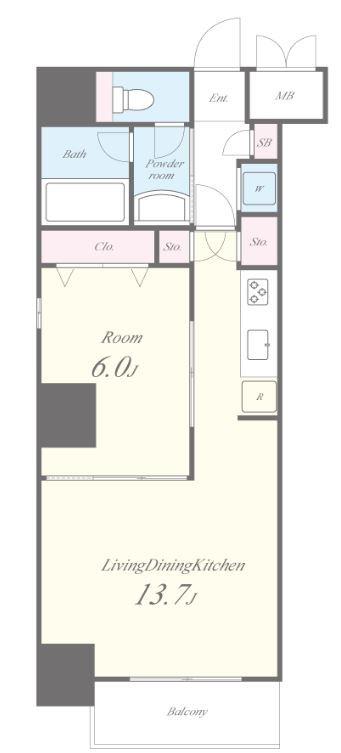 アモン フォンテーヌ 間取り図