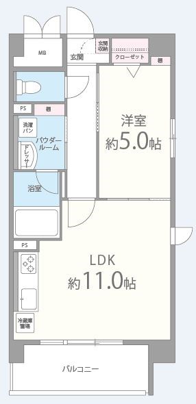 プレステイジEXE 間取り図