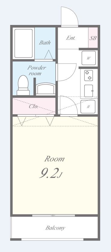 エスペランサ1241 間取り