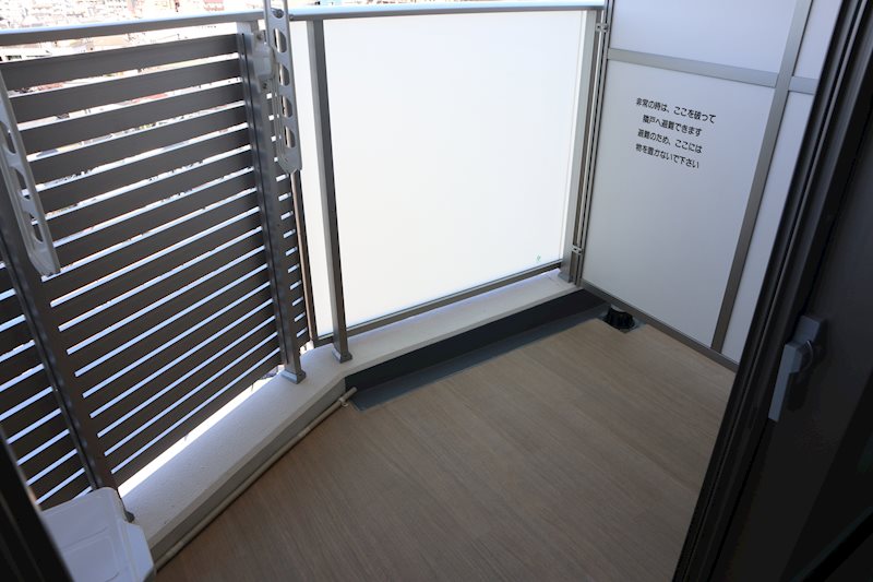 テ レジャンデール護国寺WEST ベランダ