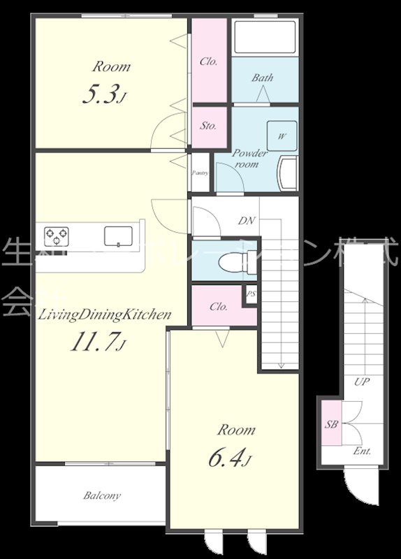 メゾン・エクレール 間取り図