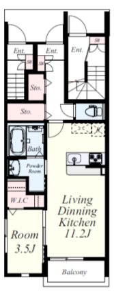アリターレⅢ 間取り図
