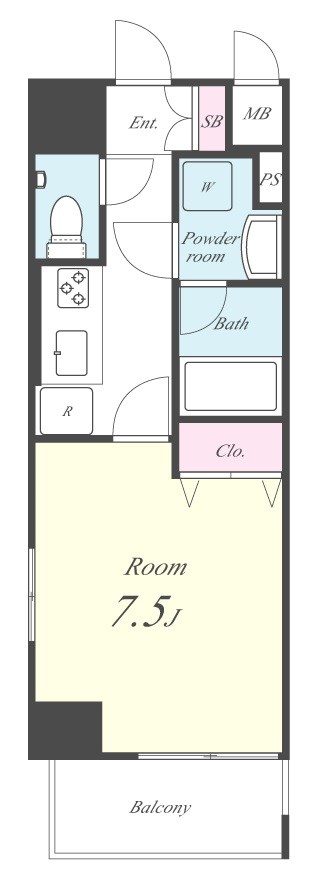 メディオ　リオ　市川 間取り図