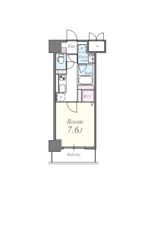 リベルティア 間取り図