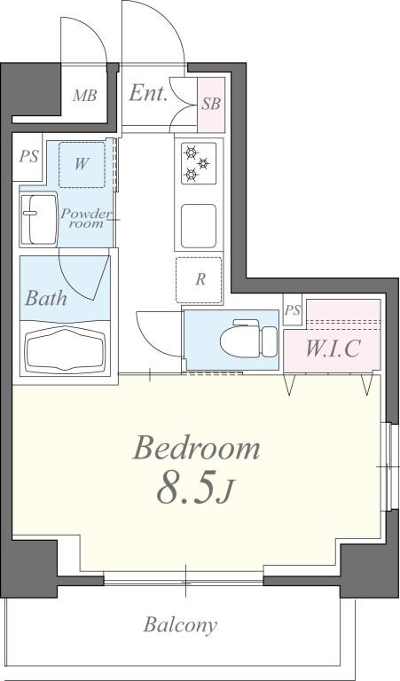 CASA VIVACE 間取り図