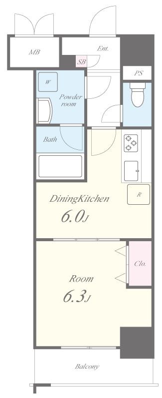 メイボーテセラ 間取り図