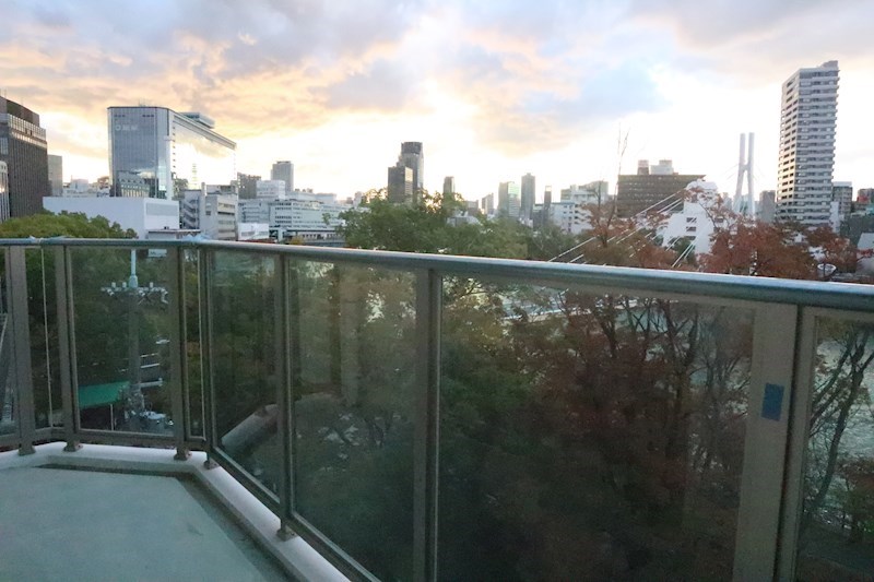 プライム大阪城北 ベランダ