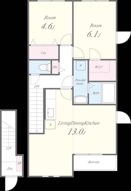 エムズプラザ 間取り図