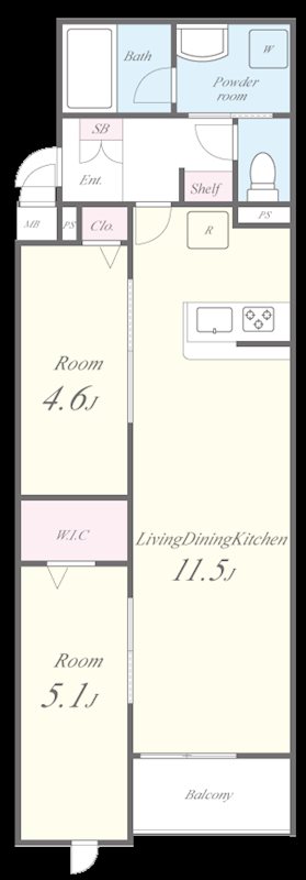 リトルロックス 間取り図