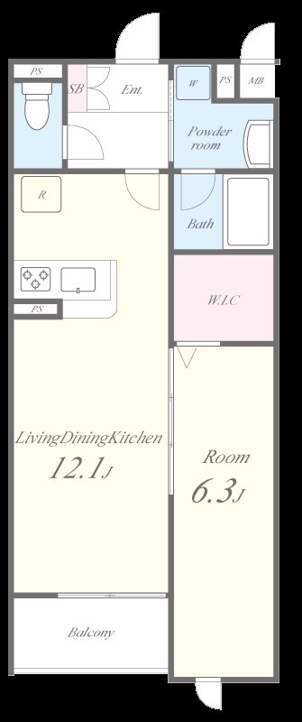 リトルロックス 間取り図