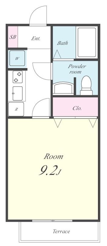 ワイズコート 間取り図