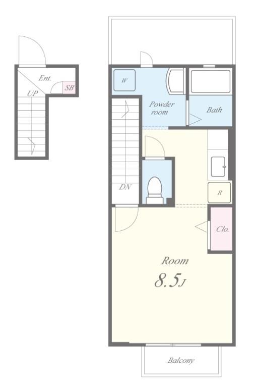 プリマベーラ森友 間取り図