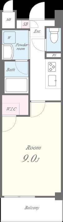 Monte Luce 間取り図