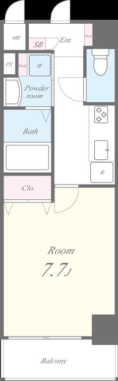 グラン コート志木 間取り図