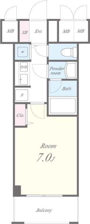 セイワパレス丸の内駅前プレミア 間取り図