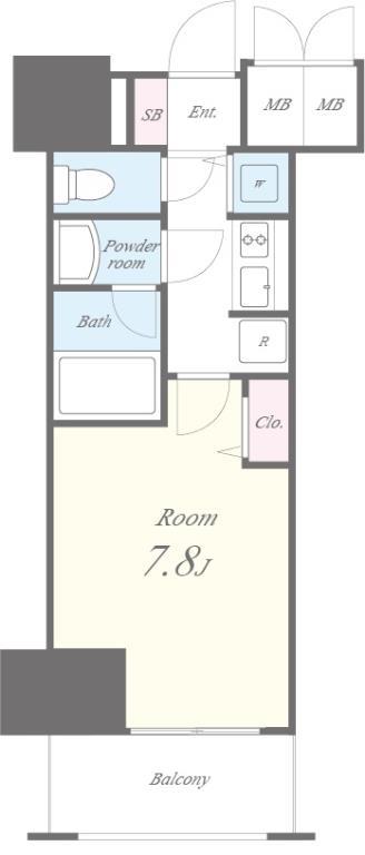 セイワパレス丸の内駅前プレミア 間取り図
