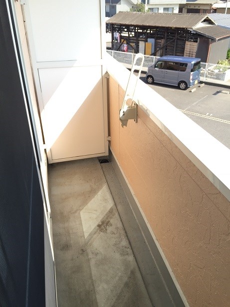 サライ ベランダ